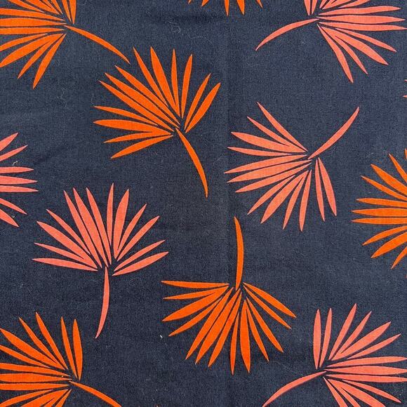 Boden Scattered Holiday Palm A-Line Skirt 22” Length Navy/Pink/Orange Size 8R - Picture 4 of 11